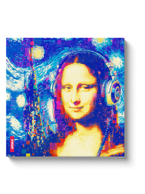 Mona Lisa Starry Nights Canvas