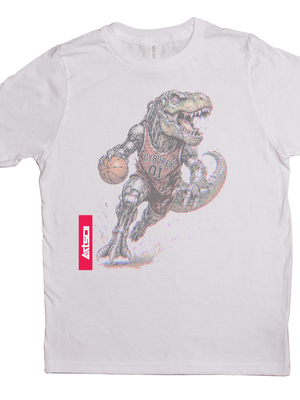 Robot T-Rex Basketball Superstar Kid