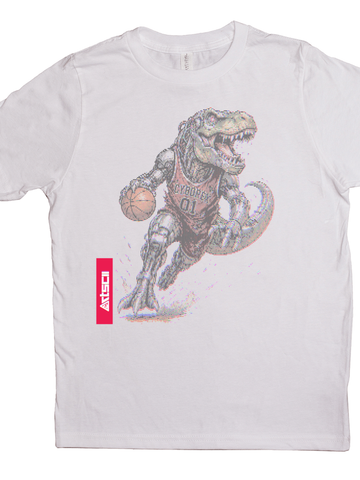 Robot T-Rex Basketball Superstar Kid
