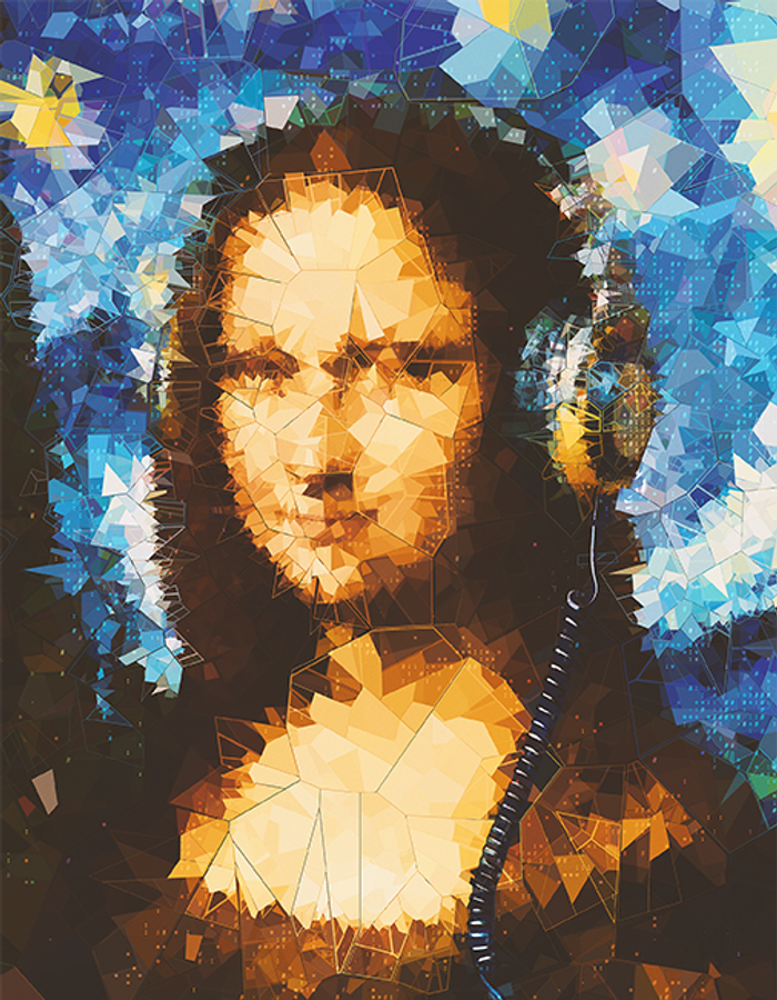 Mona Lisa Starry Nights